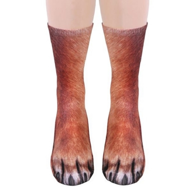 Realistic Animal Socks Will Make You Look Like You Have Animal P